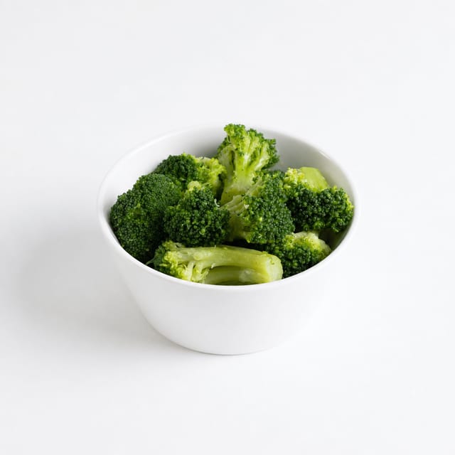 Steamed Broccoli.